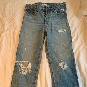 Levi’s wedgie straight jeans